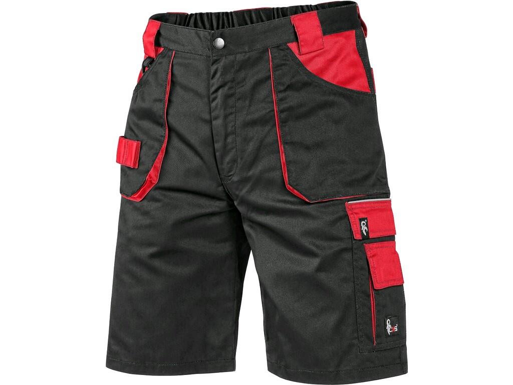 Kraťasy CXS ORION DAVID, pánske, čierno-červené